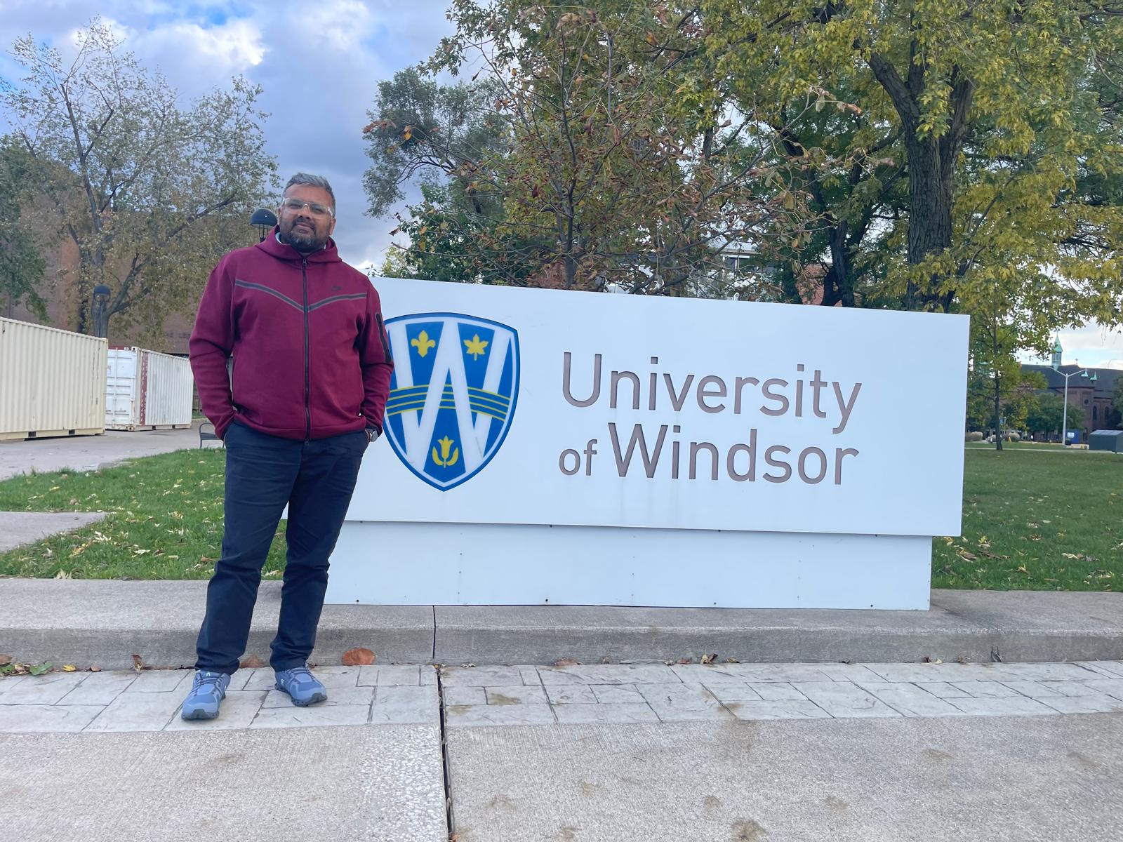 Hafiz at University of Windsor